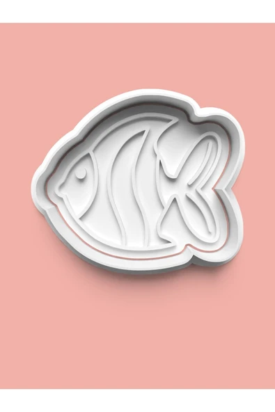 Balık Kurabiye Kalıbı Ve Şeker Hamuru Kalıbı ürün görseli