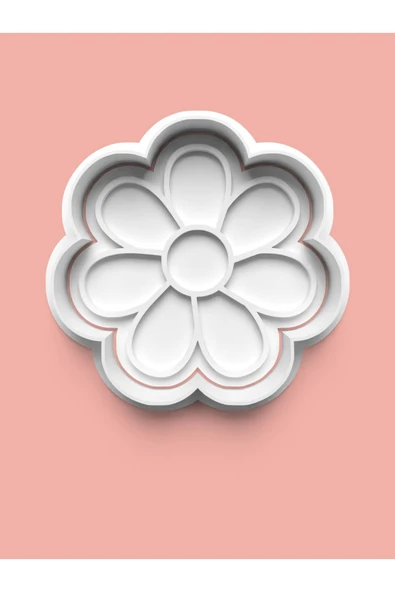 Papatya Kurabiye Kalıbı Ve Şeker Hamuru Kalıbı ürün görseli