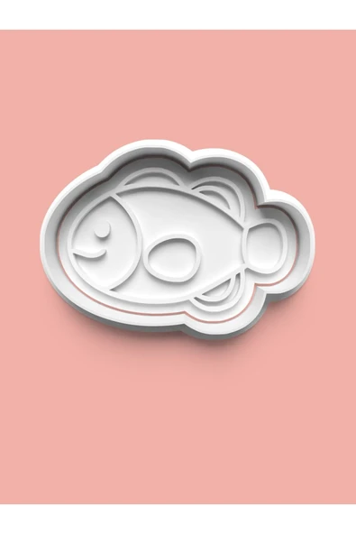 Balık Kurabiye Kalıbı Ve Şeker Hamuru Kalıbı ürün görseli