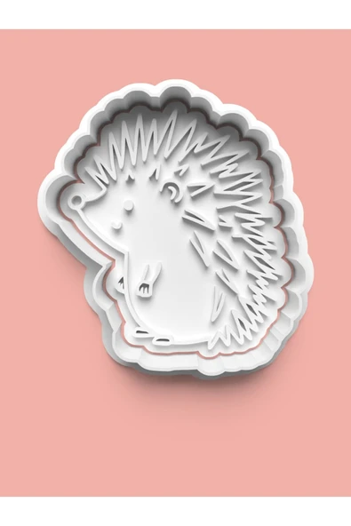 Kirpi Figürü Kurabiye Kalıbı Ve Şeker Hamuru Kalıbı ürün görseli