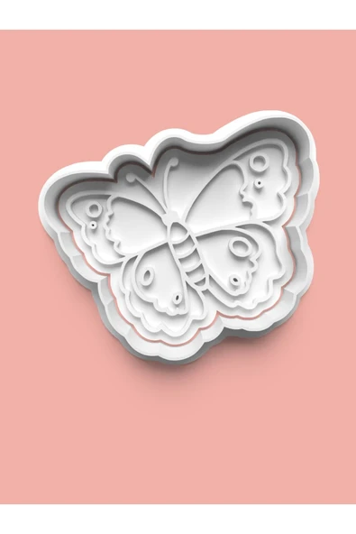 Kelebek Figürü Kurabiye Kalıbı Ve Şeker Hamuru Kalıbı ürün görseli 1