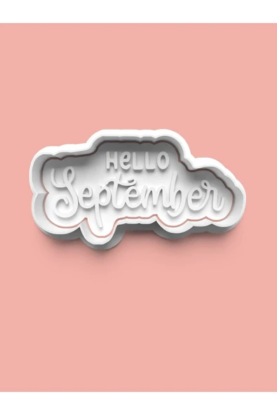 September Kurabiye Kalıbı Ve Şeker Hamuru Kalıbı ürün görseli