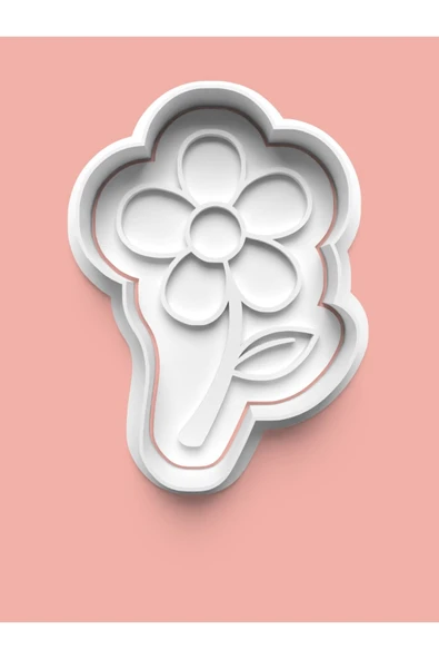 Bahar Çiçeği 10.model Kurabiye Kalıbı Ve Şeker Hamuru Kalıbı ürün görseli