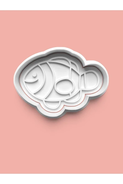 Balık Kurabiye Kalıbı Ve Şeker Hamuru Kalıbı ürün görseli