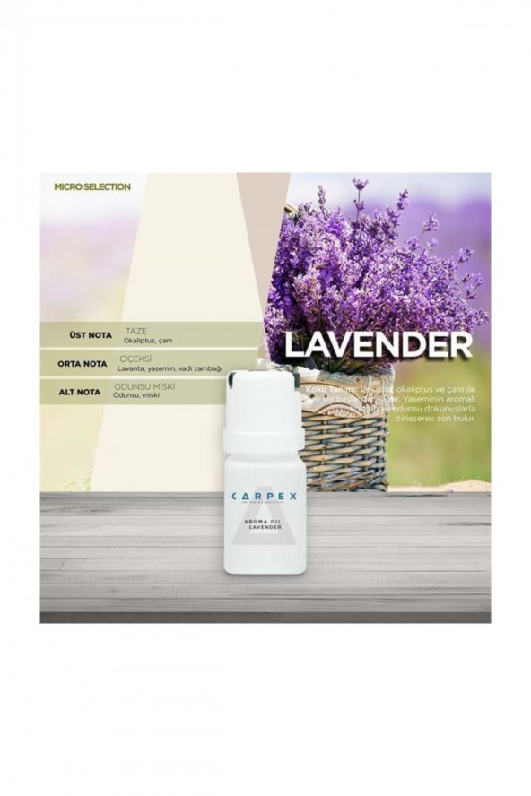 50 ml. Micro Koku Makinesi Aromatik Koku Kartuşu Lavender - 2