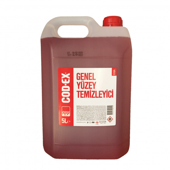 COD-EX Genel Yüzey Temizleyici 5 Litre / Avangard