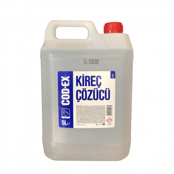 COD-EX Banyo ve Mutfak Kireç Çözücü 5 Litre