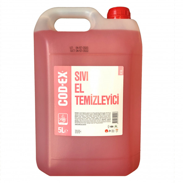 COD-EX Sıvı El Sabunu 5 Litre/ Krem Kokulu
