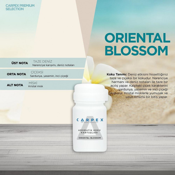 Carpex Oriental Blossom E2 Power Eski Nesil Koku Kartuşu 125 ML ( Tanımasızdır ) - 1