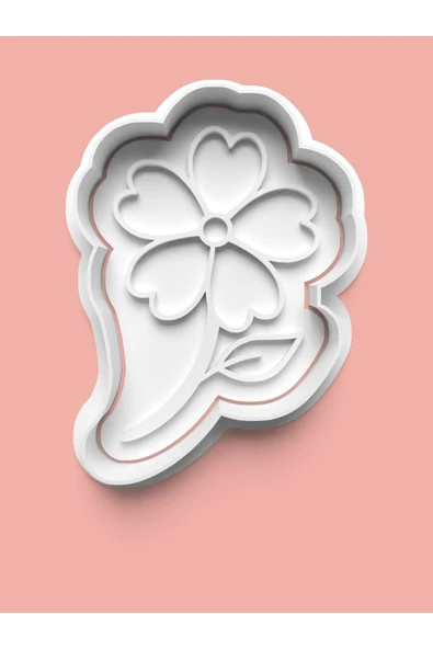 Bahar Çiçeği 7.model Kurabiye Kalıbı Ve Şeker Hamuru Kalıbı ürün görseli