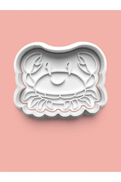 Yengeç Figürü Kurabiye Kalıbı Ve Şeker Hamuru Kalıbı ürün görseli