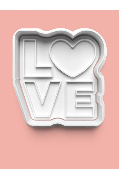 Love Kurabiye Kalıbı Ve Şeker Hamuru Kalıbı ürün görseli