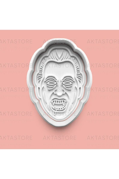 Korkunç Yüz Figürlü Kurabiye Kalıbı Ve Şeker Hamuru Kalıbı ürün görseli