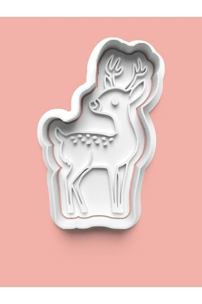 Ceylan Figürü Kurabiye Kalıbı Ve Şeker Hamuru Kalıbı ürün görseli