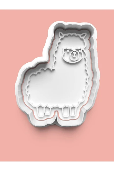 Koyun Figürü Kurabiye Kalıbı Ve Şeker Hamuru Kalıbı ürün görseli