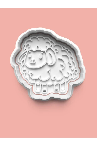 Kuzu Figürü Kurabiye Kalıbı Ve Şeker Hamuru Kalıbı ürün görseli