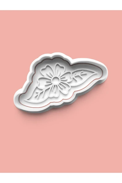 Bahar Çiçeği 9.model Kurabiye Kalıbı Ve Şeker Hamuru Kalıbı ürün görseli