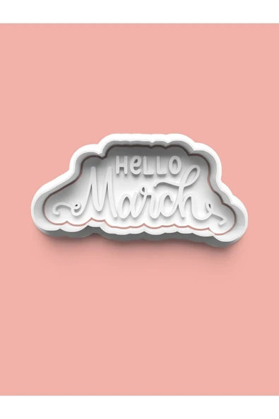 March Kurabiye Kalıbı Ve Şeker Hamuru Kalıbı ürün görseli