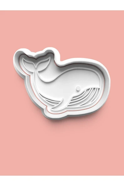 Balina Figürü Kurabiye Kalıbı Ve Şeker Hamuru Kalıbı ürün görseli
