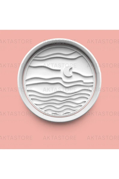 Gezegen Figürlü Kurabiye Kalıbı Ve Şeker Hamuru Kalıbı ürün görseli