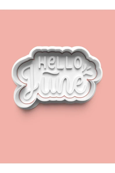 June Kurabiye Kalıbı Ve Şeker Hamuru Kalıbı ürün görseli