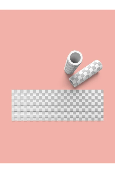 Hamur Seramik Polimer Kil Desen Verici Rulo Silindir 10 Cm Uzunluk 0882-5 ürün görseli