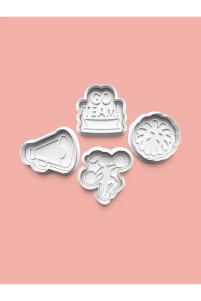 Amigo Kurabiye Kalıbı Ve Şeker Hamuru Kalıbı 4'lü Set ürün görseli