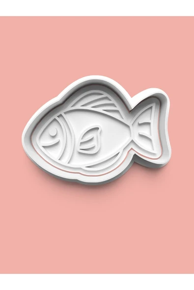 Balık Kurabiye Kalıbı Ve Şeker Hamuru Kalıbı ürün görseli