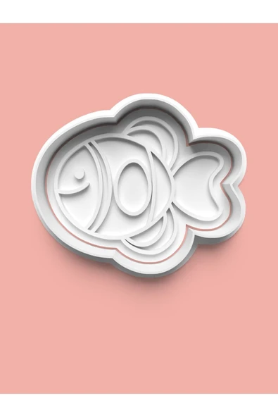 Balık Kurabiye Kalıbı Ve Şeker Hamuru Kalıbı ürün görseli