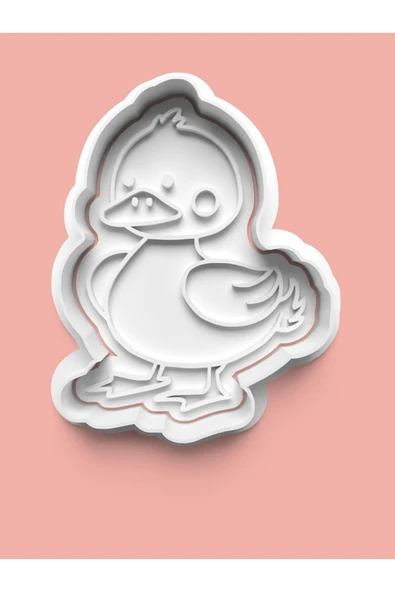 Ördek Figürü Kurabiye Kalıbı Ve Şeker Hamuru Kalıbı ürün görseli