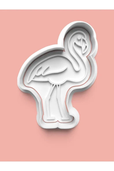 Leylek Figürü Kurabiye Kalıbı Ve Şeker Hamuru Kalıbı ürün görseli