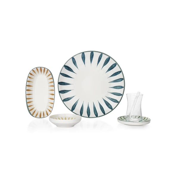 Schafer Emely Kahvaltı Takımı 32 Parça-Asorti