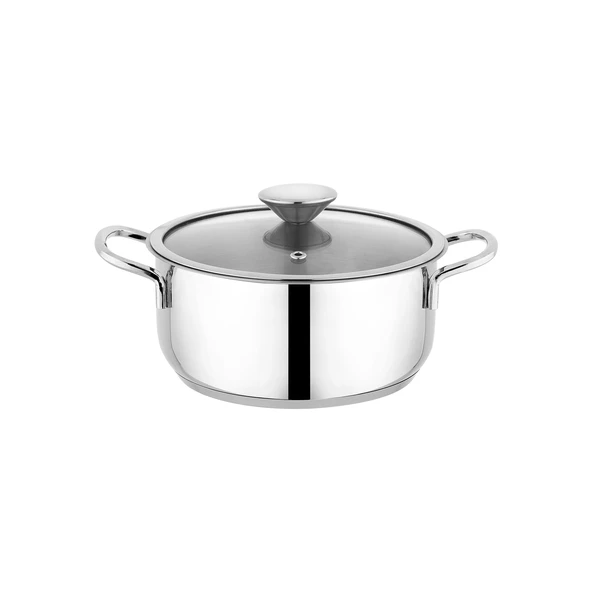 Schafer Steel Storm Çelik Tencere Seti 12 Parça-Inox - 3