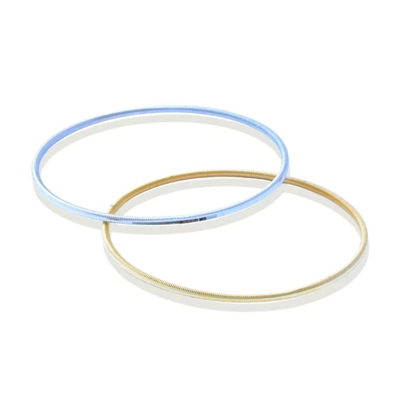 Ajda Modeli 2mm 6,4cm Gümüş Bilezik - Resim 6