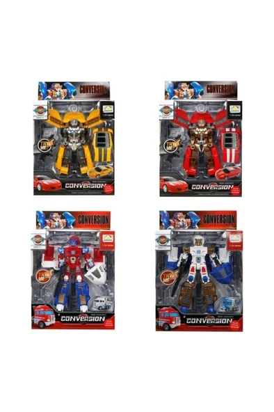 Sunman Tranformers Sesli Işıklı Robot 22Cm 1 adet ürün görseli 1