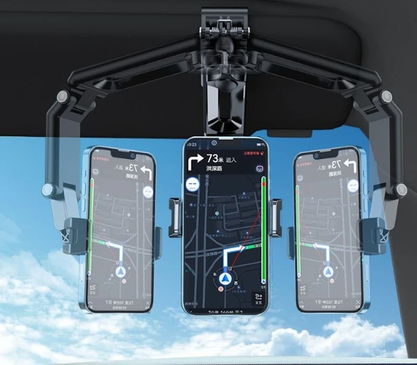 1080 derece Dönebilen Çok Fonksiyonlu Telefon Tutucu CM 103 - Resim 5