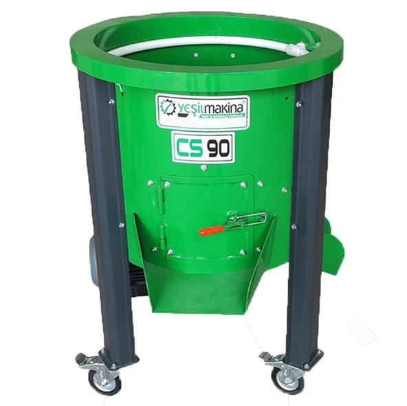 Yeşil CS90 Sabit Devirli Ceviz Soyma Makinesi 50KG/90L 220V - 2