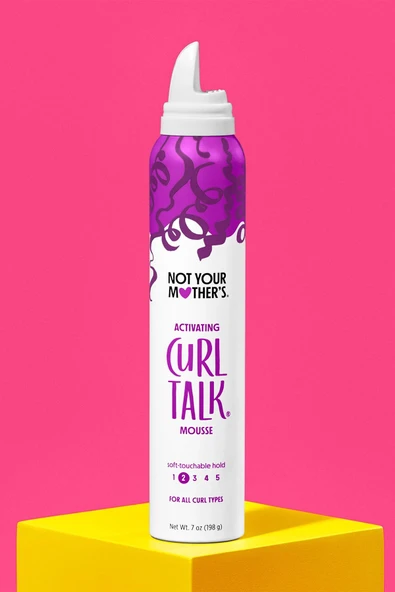 Not Your Mother's Curl Talk Bukle Belirginleştirici Saç Köpüğü 198GR - 4