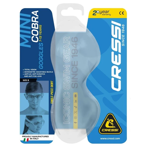 Cressi Mini Cobra Deniz Gözlüğü - 10