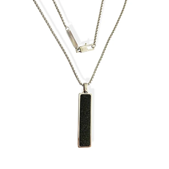 ARS-K009 Erkek Çelik Kolye - Resim 2