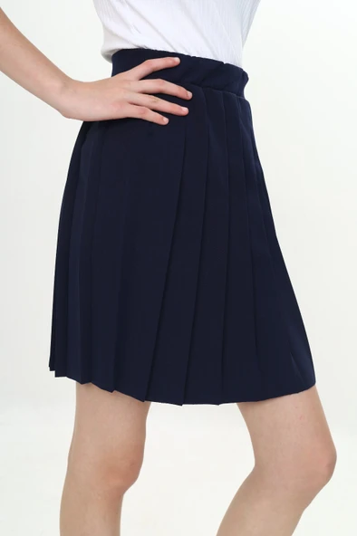 Toontoy Kız Çocuk Piliseli Okul Etek - 11