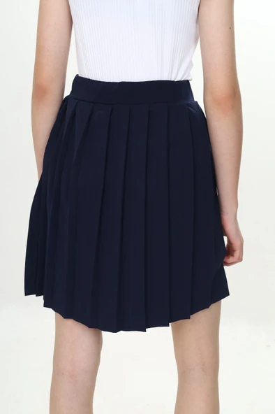 Toontoy Kız Çocuk Piliseli Okul Etek - 12