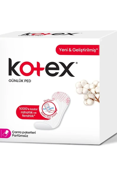 Kotex Marka: Günlük Ped Normal 56'lı Kategori: Hijyenik Ped ürün görseli