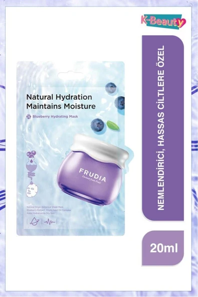 Blueberry Nemlendirici Yüz Maskesi 2 Adet - 2
