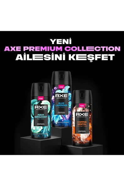 Axe Premium Collection Erkek Sprey Deodorant Blue Lavender 72 Saat Ferahlık 150 ml - 7
