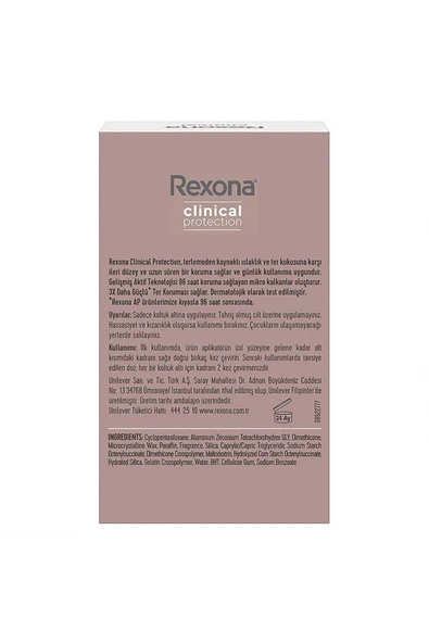 Rexona Clinical Protection Kadın Stick Deodorant Shower Clean 45 ml - 8