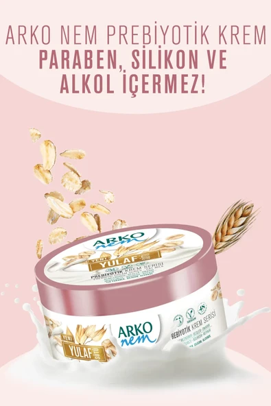 Arko Nem, Prebiyotik, Badem Sütü, El ve Vücut Kremi - 250 ml - 4