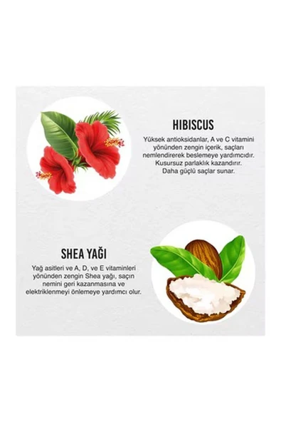 Urban Care Curl Hibiscus ve Shea Durulanmaz Bakım Kremi 175 ml - 7