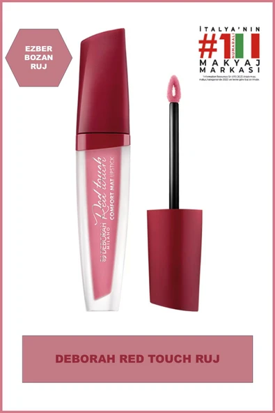Deborah Red Touch Likit Ruj No:02 Nude Rose