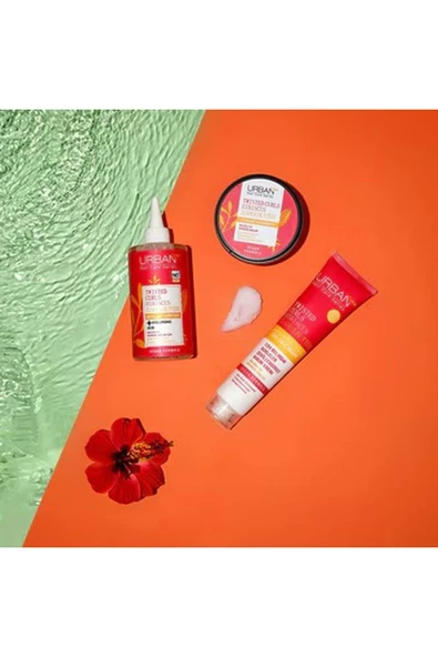 Urban Care Curl Hibiscus ve Shea Durulanmaz Bakım Kremi 175 ml - 4